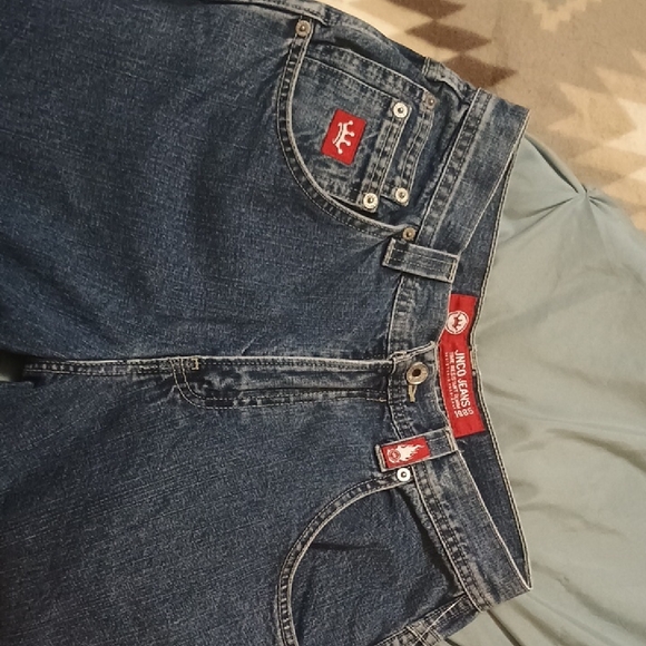 JNCO Tribals Blue Denim Jeans with Red Tag